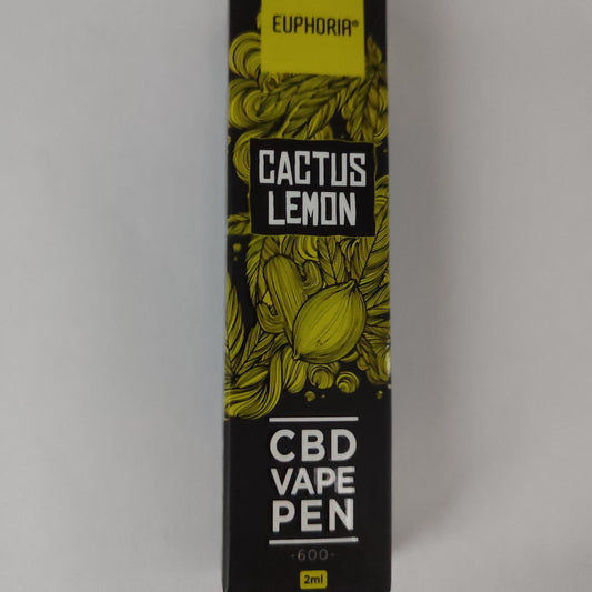 Vape Pen CBD CACTUS LEMON 98% CBD