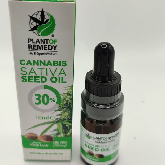 Aceite de CBD 30%, 10ml- Plant of Remedy